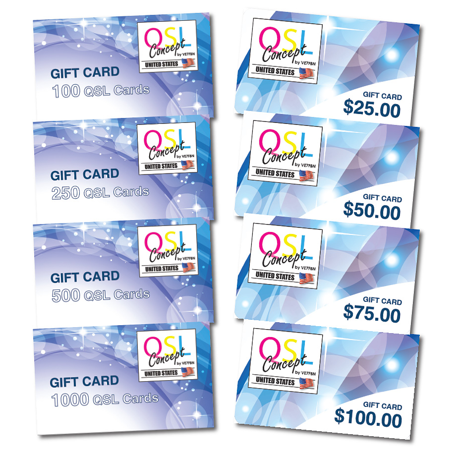 QSL Cards Gift Cards